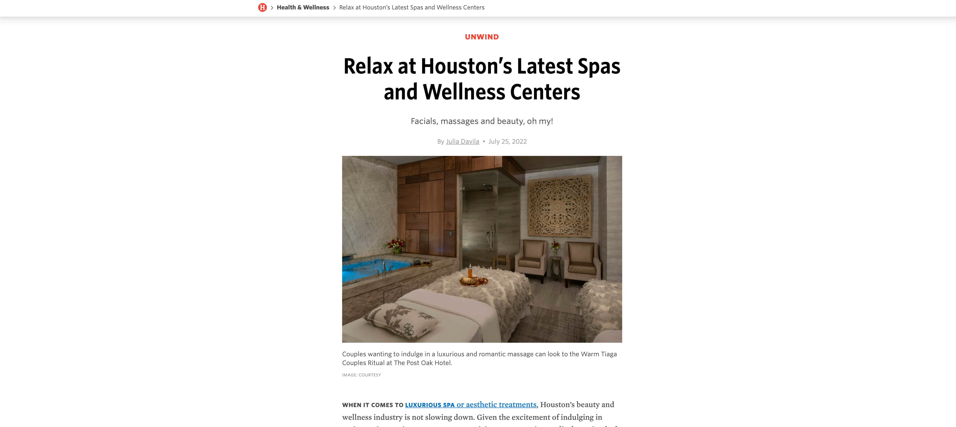 11 New Medspas & Wellness Centers to Visit in Houston