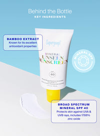 Mineral Unseen Sunscreen SPF 40 1.7oz