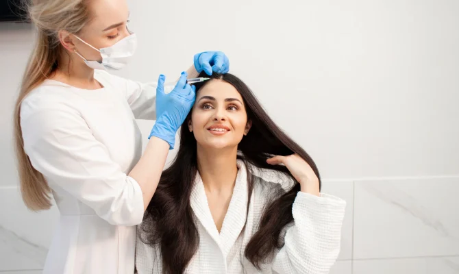 PRF Injections for Hair Restoration by The Skin Clinic